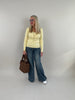 Langarmshirt Uni gerippt in versch. Farben Art. 6294