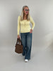 Langarmshirt Uni gerippt in versch. Farben Art. 6294