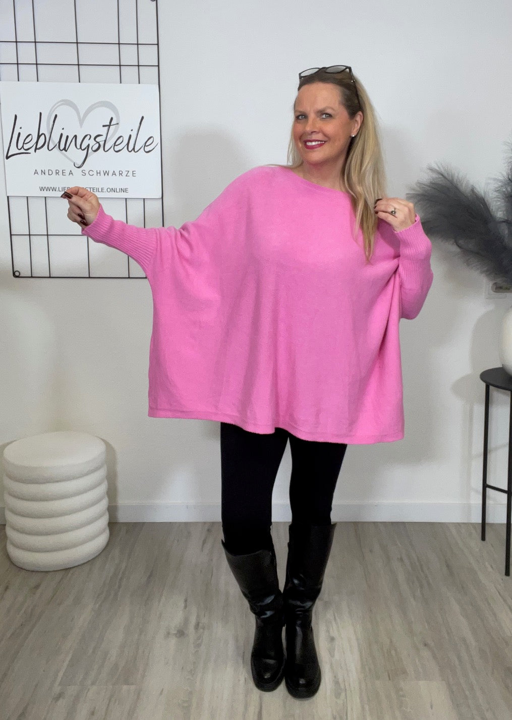 Pullover Uni in versch. Farben Art. 6672