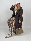 Trenchcoat Bouclé in Mokka