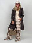 Trenchcoat Bouclé in Mokka