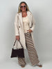 Trenchcoat Bouclé in Beige