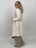 Trenchcoat Bouclé in Beige