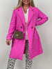 Trenchcoat Bouclé in Pink
