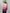 Bluse Chiffon mit Federn in Pink Artikel 5927