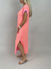 Shirtkleid Leo in Rosa/Orange