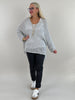 Pullover Soft vorne kürzer in versch. Farben Artikel 5481