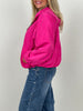 Wendejacke mit Leo-Design in Pink