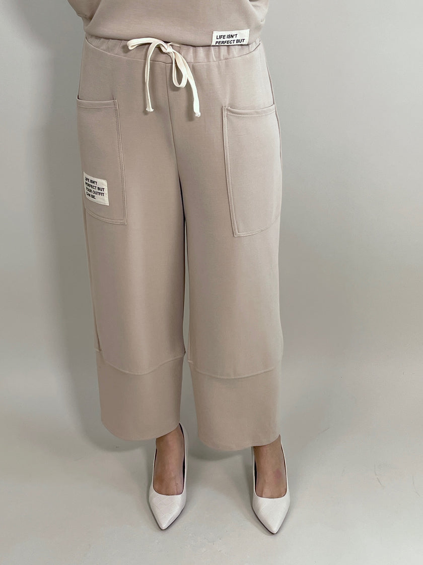 Sweathose in Taupe Artikel 5908