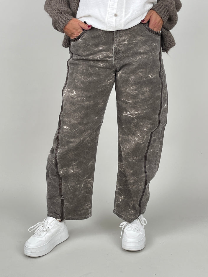 Barrel-Jeans im Vintage-Look