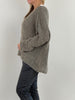 Pullover Soft  vorne kürzer in versch. Farben Artikel 5329