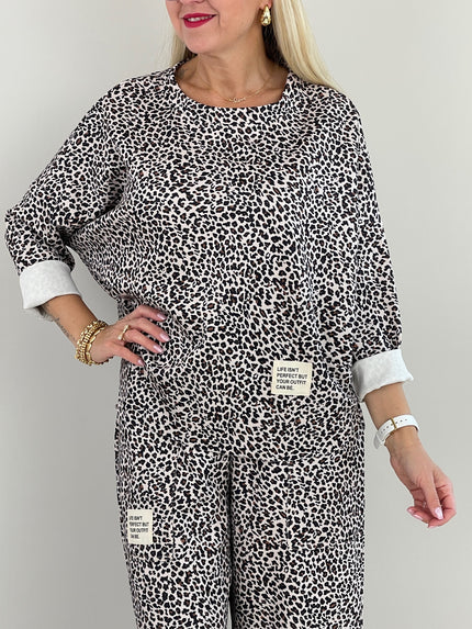 Sweatshirt 3/4 Arm Leo Artikel 6295