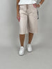 Bermuda mit Details in Beige
