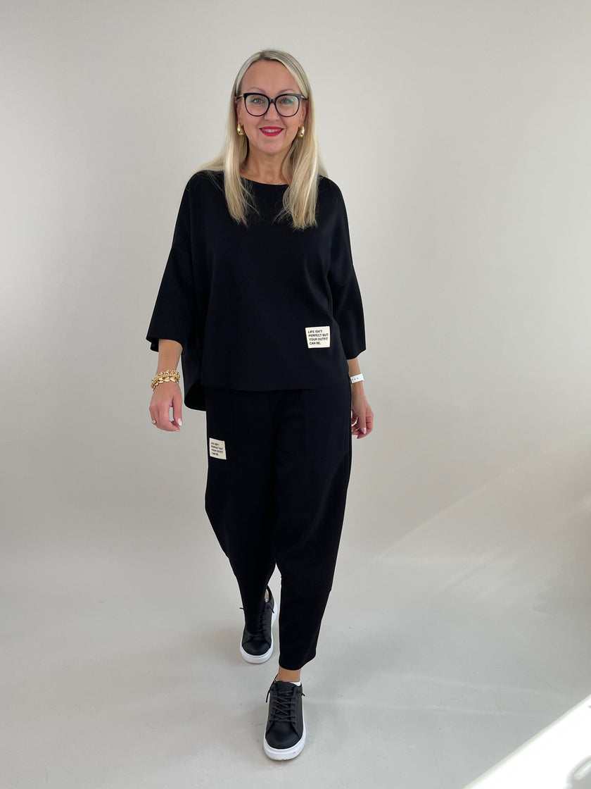 Sweathose in Schwarz Artikel 5859