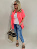 Musselin Bluse uni Kurzarm in versch. Farben Artikel 5809