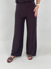 Marlenehose Kofferstoff in Mokka
