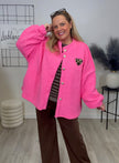 Jacke Teddy in Pink Artikel 6666