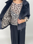 Scuba Jacke in Schwarz