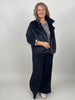 Scuba Jacke in Schwarz