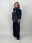Scuba Jacke in Schwarz