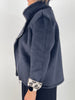 Scuba Jacke in Schwarz