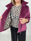 Scuba Jacke in Bordeaux