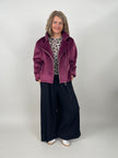 Scuba Jacke in Bordeaux
