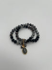 Armband 2in1 Grau