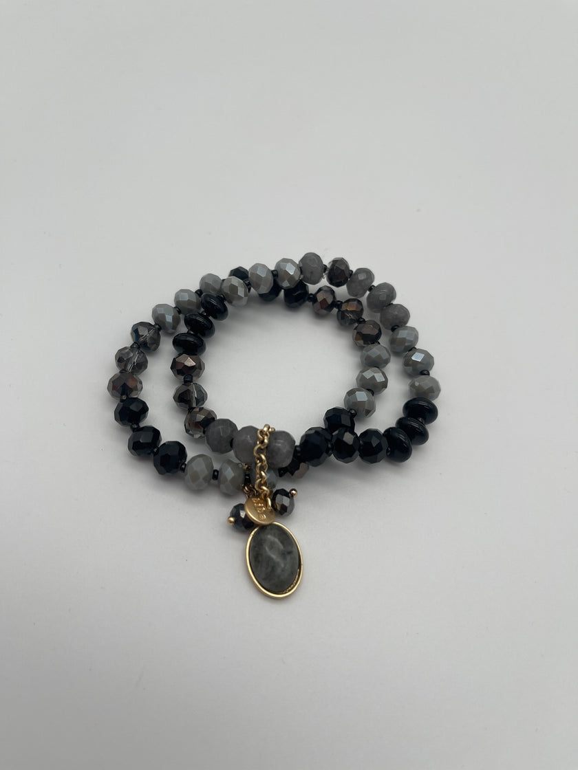 Armband 2in1 Grau