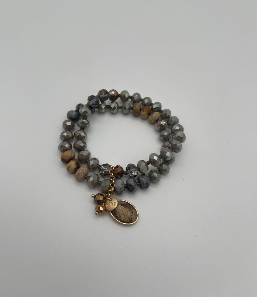 Armband 2in1 Braun