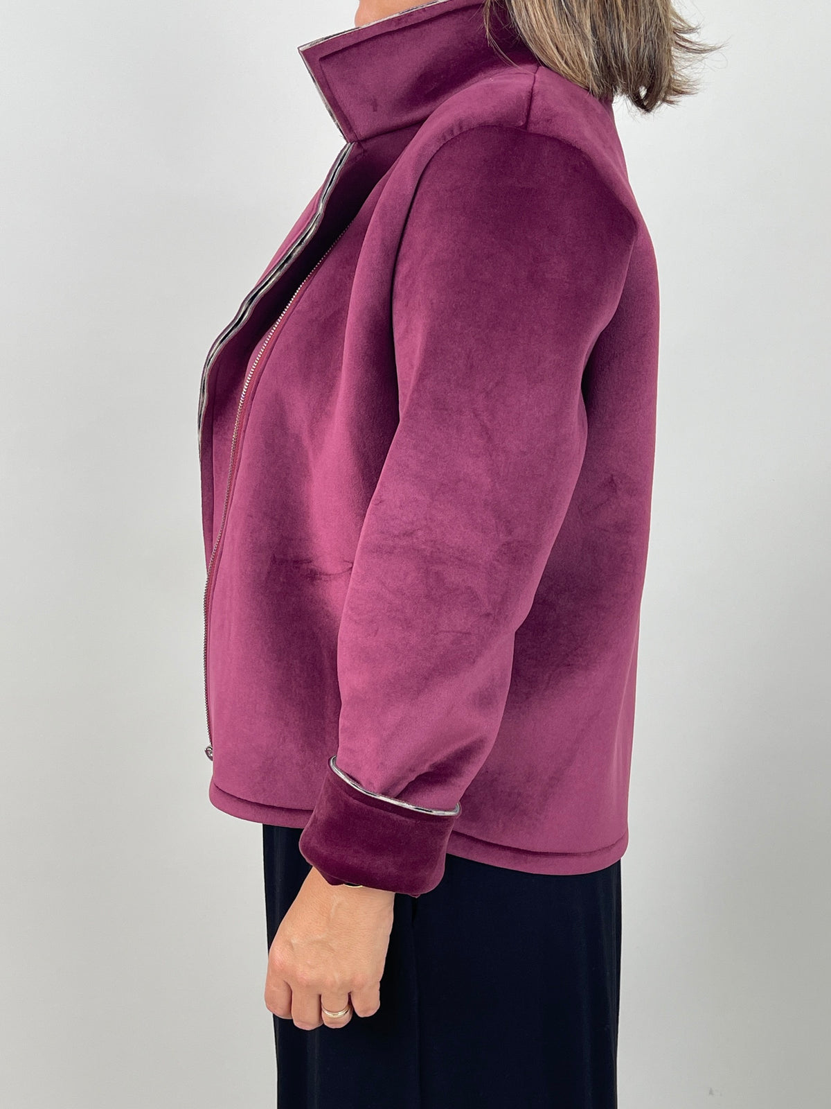 Scuba Jacke in Bordeaux