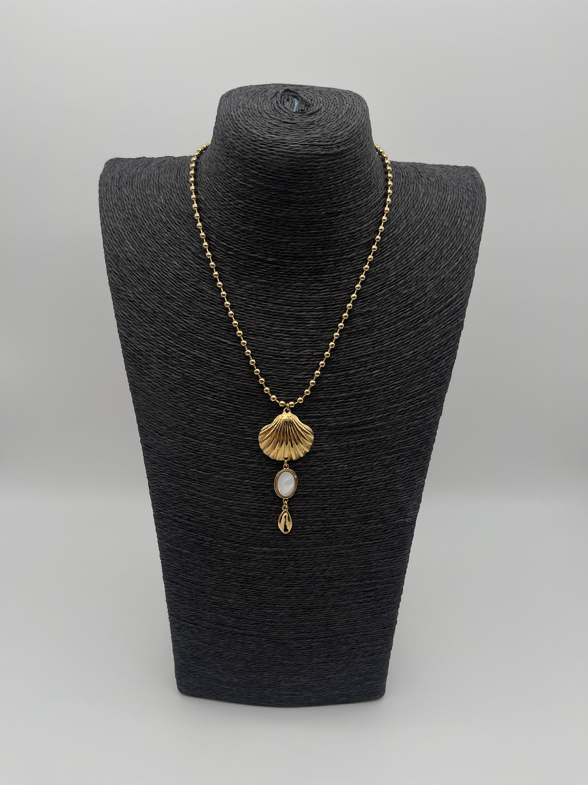 Kette Muschel Gold