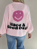 Cardigan Smiley in Rosa Artikel 6308