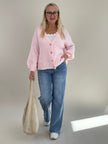 Cardigan Smiley in Rosa Artikel 6308