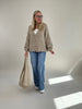 Cardigan Smiley in Taupe Artikel 6310