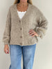 Cardigan Smiley in Taupe Artikel 6310