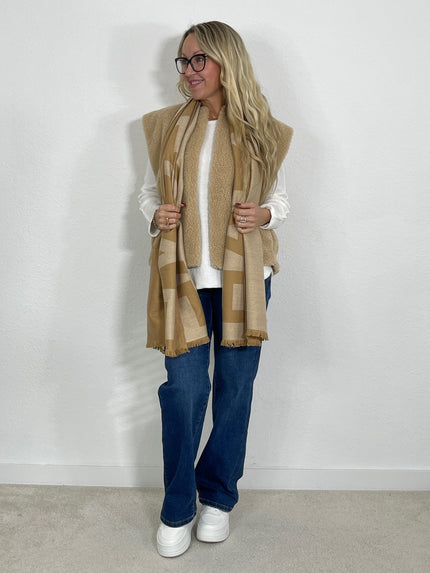 Teddy Weste Oversized in versch. Farben Artikel 5405