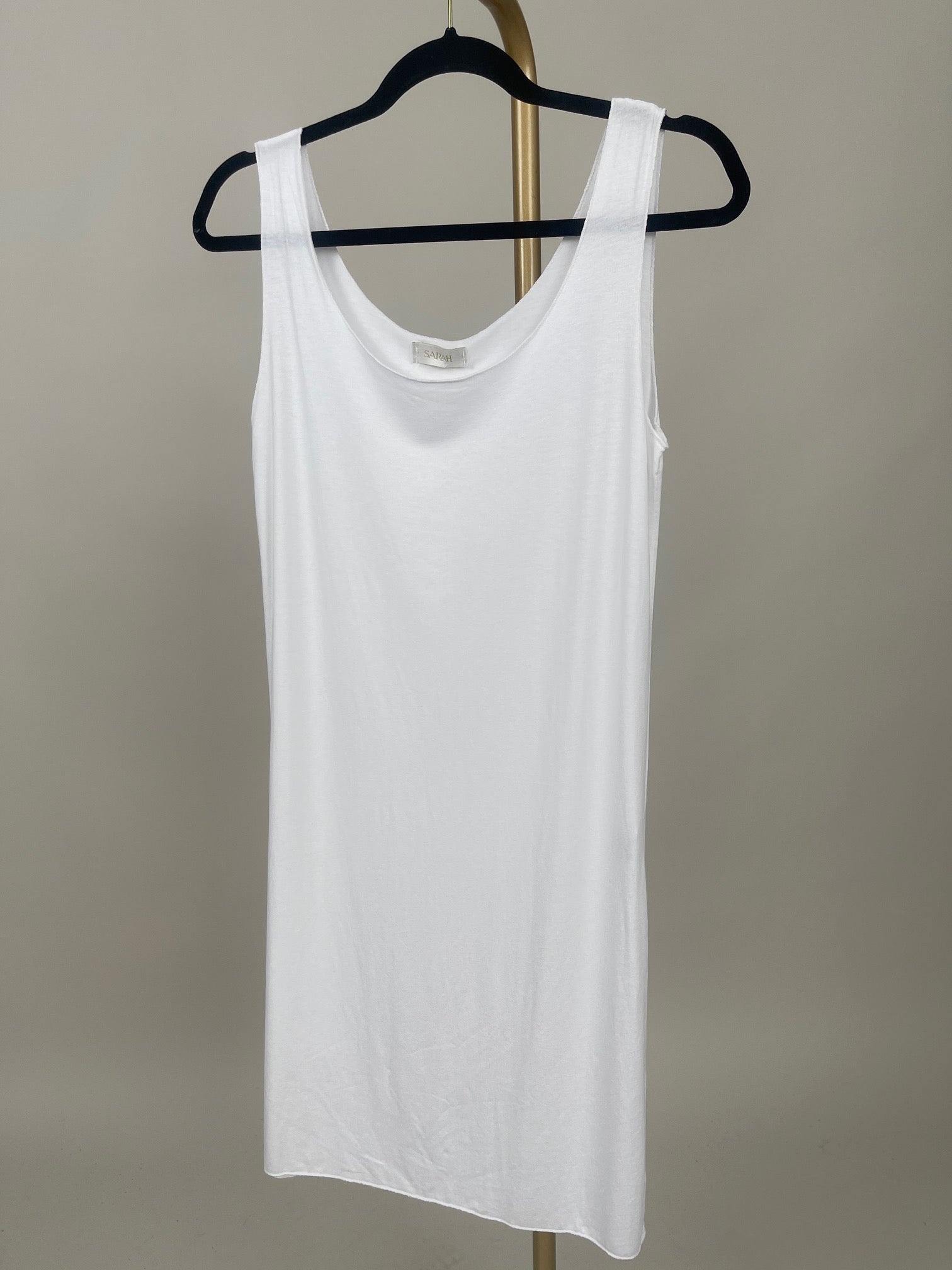 Unterkleid/Longtop in Weiß