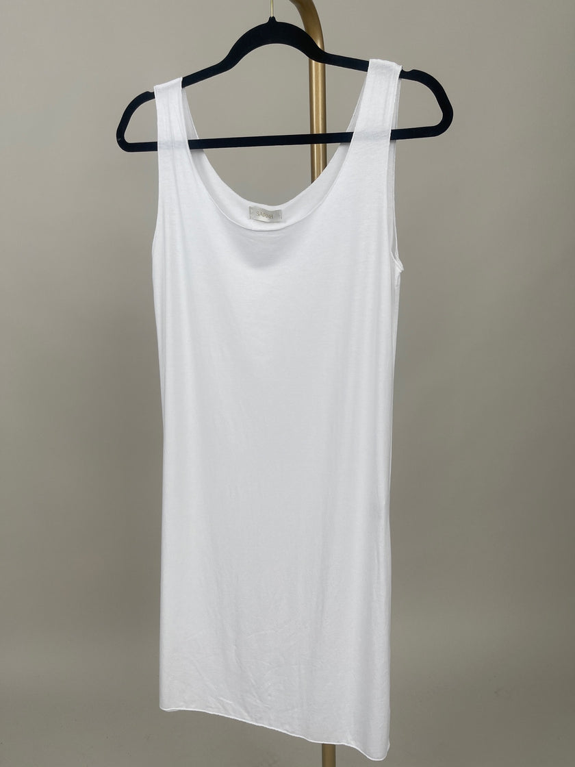 Unterkleid/Longtop in Weiß