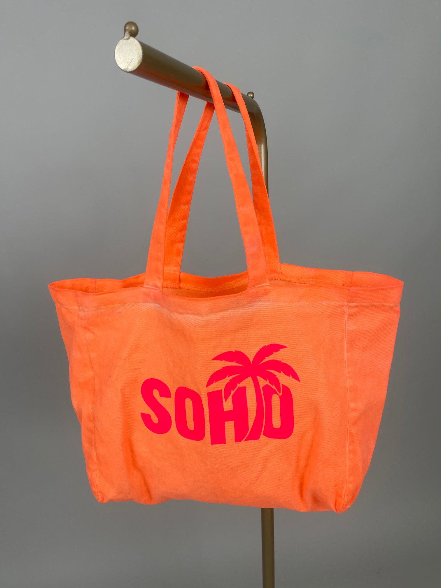 Shopper in Orange/Pink