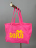 Shopper in Neonpink/Gelb