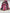 Schal Muster in Pink/Grau/Beige Artikel 5422