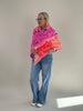 Dreiecksschal Leo/Herzen Bunt Art. 6318