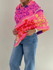 Dreiecksschal Leo/Herzen Bunt Art. 6318