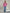 Hoodie Feinstrick 3D Schrift in Candypink Artikel 6302