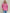 Hoodie Feinstrick 3D Schrift in Candypink Artikel 6302