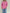 Hoodie Feinstrick 3D Schrift in Candypink Artikel 6302