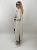 Kleid Maxi Leinen in Beige Artikel 5957