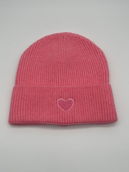 Mütze Herz in Candypink Art. 6688