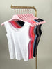 Top mit Spitze in versch. Farben